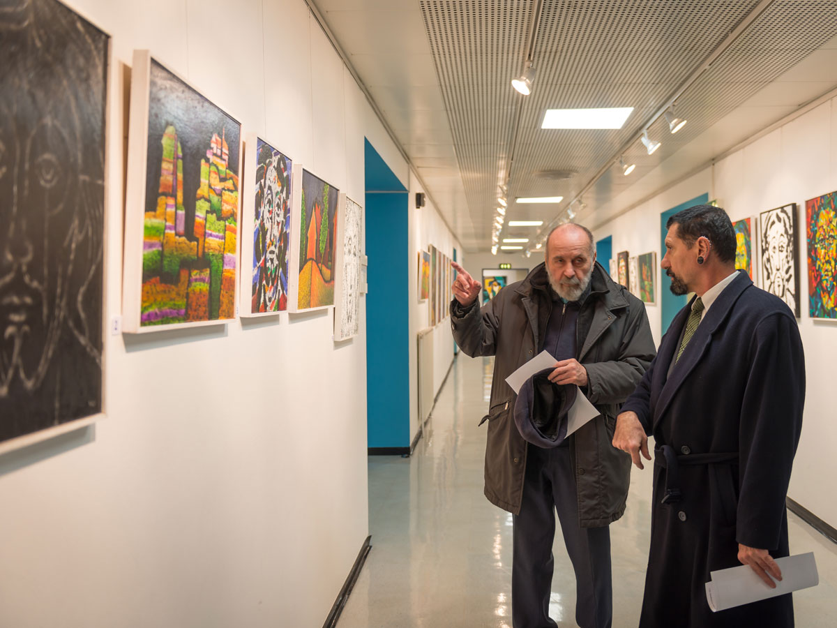 Ausstellungseröffnung: Gottfried Hula Ausstellungseröffnung: Gottfried Hula